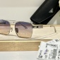 Replica Prada Gradient color square frame sunglasses