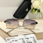 Replica Prada Gradient color square frame sunglasses