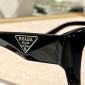 Replica Prada Clear square frame glasses