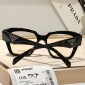 Replica Prada Clear square frame glasses