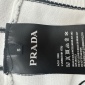 Replica Prada Logo inlaid striped sweater short sleeve