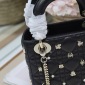 Replica DIOR Three frame sheepskin chain shoulder strap bag