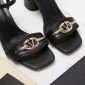 Replica VALENTINO GARAVANITAN-GO Cowhide slippers with thick heels