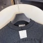 Replica Givenchy Jacquard letter logo round neck knitted short sleeve T-shirt