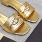 Replica VALENTION Small V button deep mouth half drag flat slippers