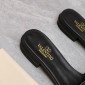 Replica VALENTION Small V button deep mouth half drag flat slippers