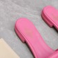 Replica VALENTION Small V button deep mouth half drag flat slippers