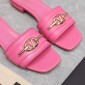 Replica VALENTION Small V button deep mouth half drag flat slippers