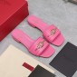 Replica VALENTION Small V button deep mouth half drag flat slippers