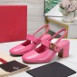 Replica Valentino deep mouth half drag heels