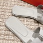 Replica Hermes H slippers Oran sandals