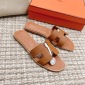 Replica Hermes H slippers Oran sandals