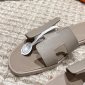 Replica Hermes H slippers Oran sandals