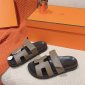 Replica Hermes Chypre sandals two uncle slippers