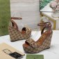 Replica Gucci Marmont Gg Platform Sandals Heels