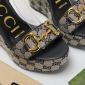 Replica Gucci Marmont Gg Platform Sandals Heels