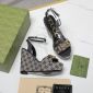 Replica Gucci Marmont Gg Platform Sandals Heels