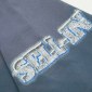 Replica Balenciaga 2024 SS Destruct Washed Diamond logo short sleeve T-shirt