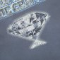 Replica Balenciaga 2024 SS Destruct Washed Diamond logo short sleeve T-shirt