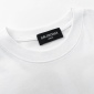 Replica Balenciaga BB back glow-in-the-dark graffiti short-sleeved T-shirt