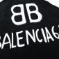 Replica Balenciaga BB back glow-in-the-dark graffiti short-sleeved T-shirt