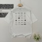 Replica Balenciaga 2024ss full print classic LOGO collection printed short sleeve T-shirt