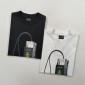 Replica Balenciaga 2024SS ticket passport tag LOGO printed short-sleeved T-shirt