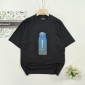 Replica Balenciaga 2024SS summer new water bottle letter LOGO short-sleeved T-shirt