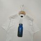 Replica Balenciaga 2024SS summer new water bottle letter LOGO short-sleeved T-shirt