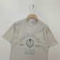 Replica Balenciaga 2024 SS 1917 Crown Wheat Print short sleeve T-shirt