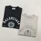 Replica Balenciaga 2024 SS 1917 Crown Wheat Print short sleeve T-shirt