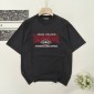 Replica Balenciaga 2024 SS Classic BB letter LOGO embroidered wash old short sleeve T-shirt