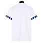 Replica Burberry 24ss Warhorse color line reverse cuff printed short-sleeved polo shirt