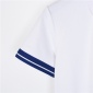 Replica Burberry 24ss Warhorse color line reverse cuff printed short-sleeved polo shirt