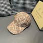 Replica Burberry terabyte printed fabric baseball cap