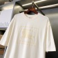 Replica Burberry Micro label three-dimensional knight Warhorse printed cotton T-shirt