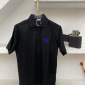 Replica Burberry Printed short-sleeved Polo shirt