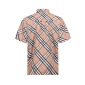 Replica Burberry classic plaid collection short-sleeved shirt