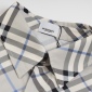 Replica Burberry classic plaid collection short-sleeved shirt