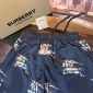 Replica Burberry Plaid Equestrian Rider Logo (EKD) printed inline drawstring shorts