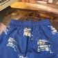 Replica Burberry Plaid Equestrian Rider Logo (EKD) printed inline drawstring shorts