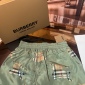 Replica Burberry Plaid Equestrian Rider Logo (EKD) printed inline drawstring shorts