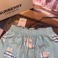 Replica Burberry Plaid Equestrian Rider Logo (EKD) printed inline drawstring shorts