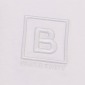 Replica Burberry Solid color monogram embroidery short sleeve