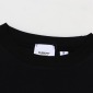 Replica Burberry Solid color monogram embroidery short sleeve