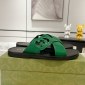 Replica GUCCI Double G cross slippers