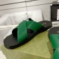 Replica GUCCI Double G cross slippers