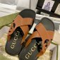 Replica GUCCI Double G cross slippers