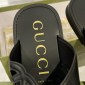 Replica GUCCI Double G cross slippers