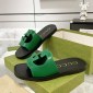 Replica GUCCI Double G hollow slippers